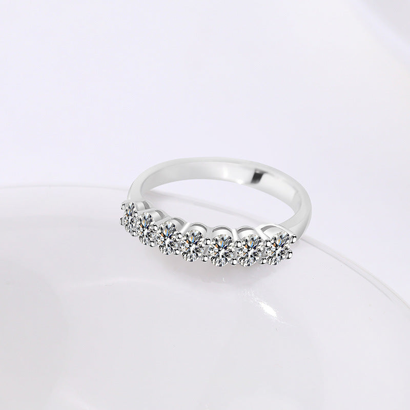 Moissanite Raw Ring